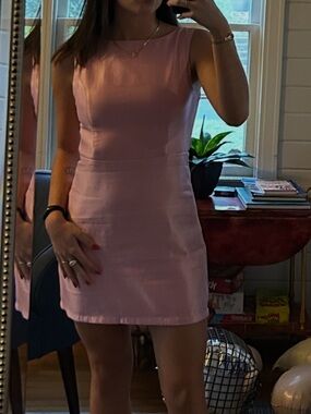 Sleeveless Pink Dress